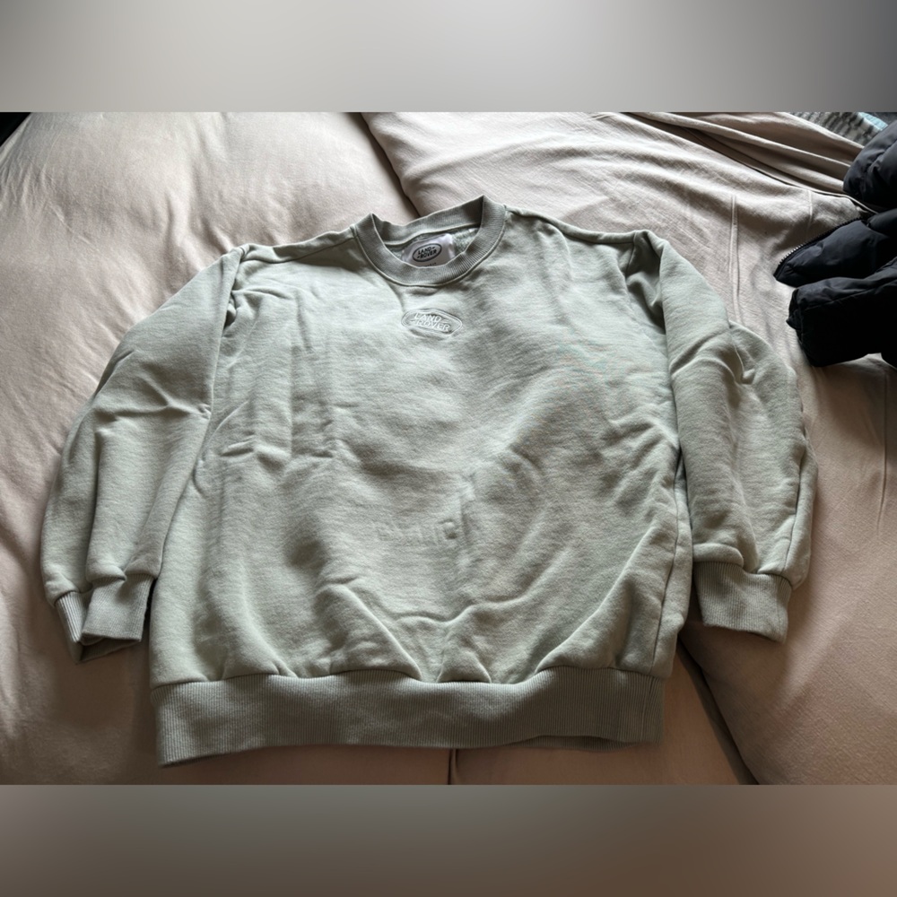 Green Land Rover Crewneck, Size S
